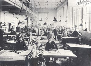 Конструкторское бюро, начало ХХ века