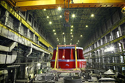 Транспортировка рабочего колеса мощностью 335 МВт для Бурейской ГЭС, 2007 год